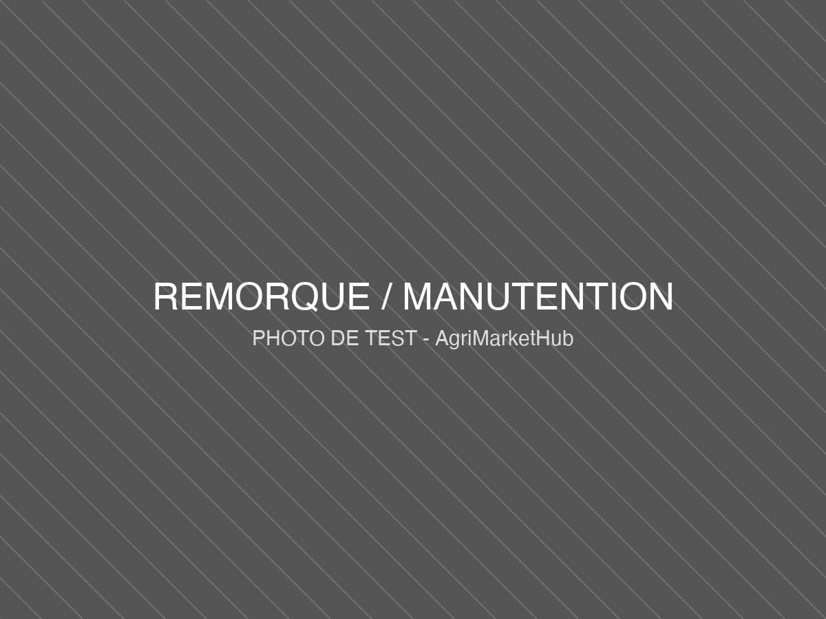 Remorque agricole basculante Rolland Turbo 6832